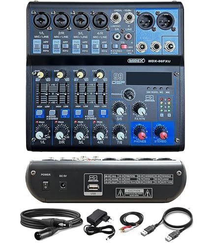 Behringer P16-M 16 Kanal Dijital Stereo Kişisel Mikser : Amazon